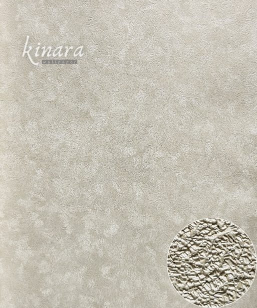 Wallpaper Krem Abu-Abu Polos Bertekstur E0106