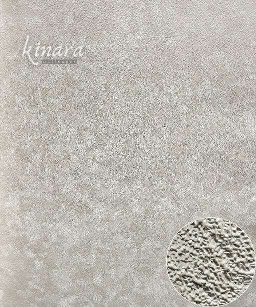 Wallpaper Putih Abu-Abu Silver Polos Bertekstur E0109