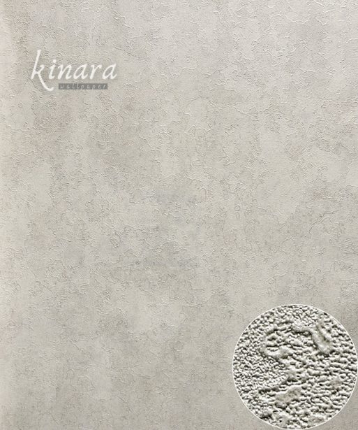 Wallpaper Putih Abu-Abu Silver Polos Bertekstur E0112