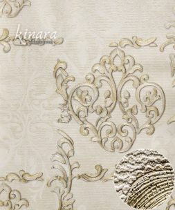 Wallpaper Klasik Gold Krem E0117