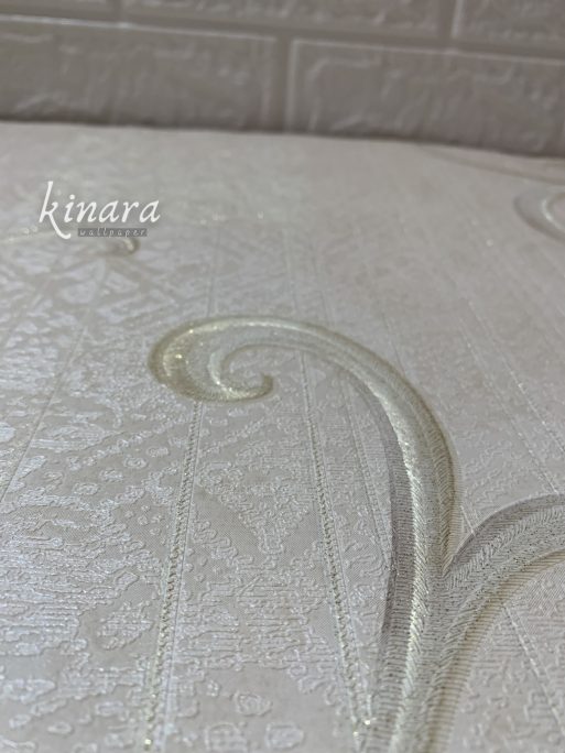 Wallpaper Krem Klasik Batik Ulir E0121