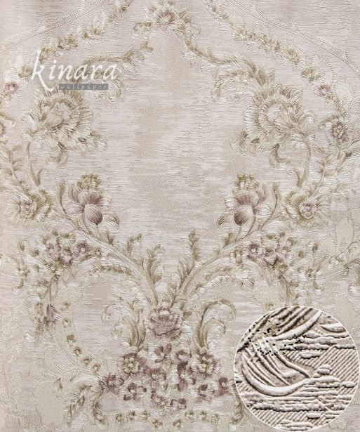 Wallpaper Bunga Pink E0139