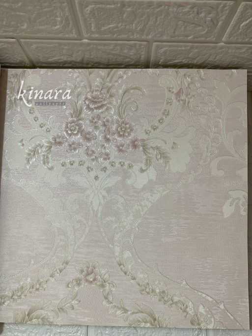 Wallpaper Bunga Pink E0139