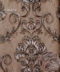 Wallpaper Klasik Batik Coklat E0148