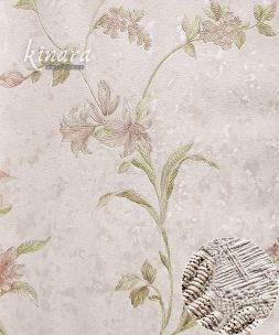 Wallpaper Bunga Pink Dasar Pink Muda E0133