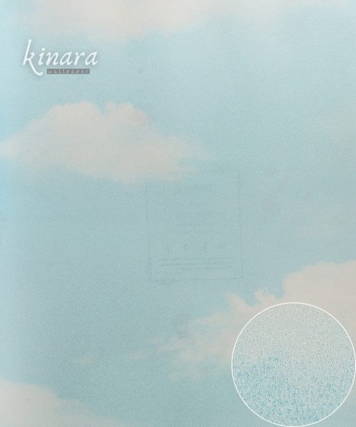 Wallpaper Anak Awan Biru E0162