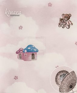 Wallpaper Anak Boneka Pink E0164