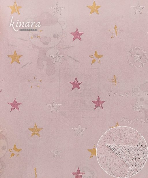 Wallpaper Anak Boneka Pink E0164