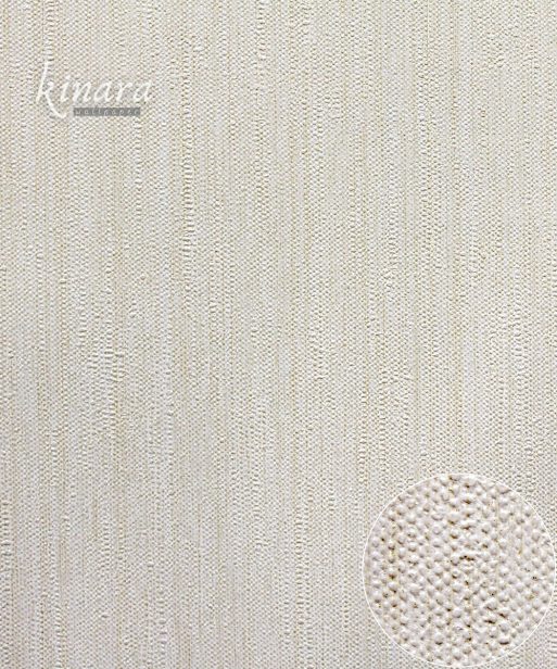Wallpaper Polos Krem Bertekstur Garis E0171