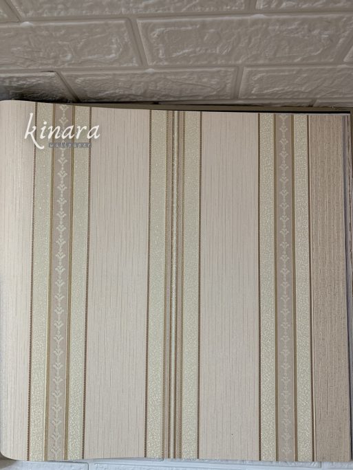 Wallpaper Klasik Batik Gold Krem E0172