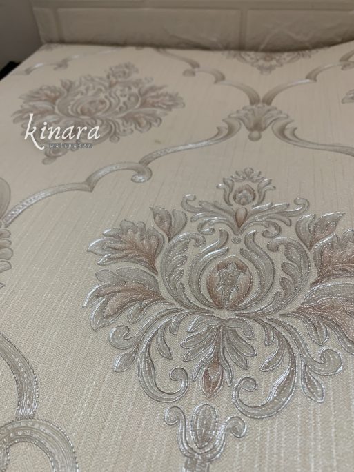 Wallpaper Klasik Batik Salem Krem E0177