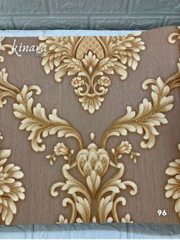 Wallpaper Klasik Batik Gold E0196