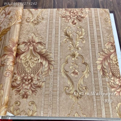 Wallpaper Salur Klasik Gold C-332