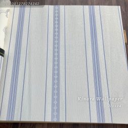 Wallpaper Salur Ungu Dasar Cream
