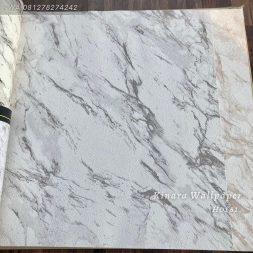 Wallpaper Silver Dasar White H0151