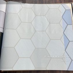Wallpaper Dimensi Enam Light Ivory H0161