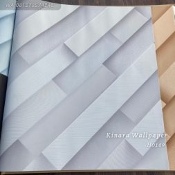 Wallpaper 3D Salur Light Grey H0169