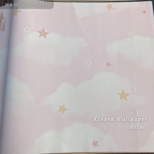 Wallpaper Karakter Anak Bintang Pink H0185