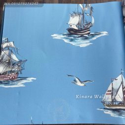 Wallpaper Karakter Anak Kapal Blue Ocean H0186